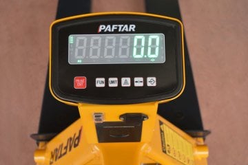 Paftar TP25TY Transpalet 2.5 Ton Yapışkan Etiketli Terazili (Baskül) Yazıcılı