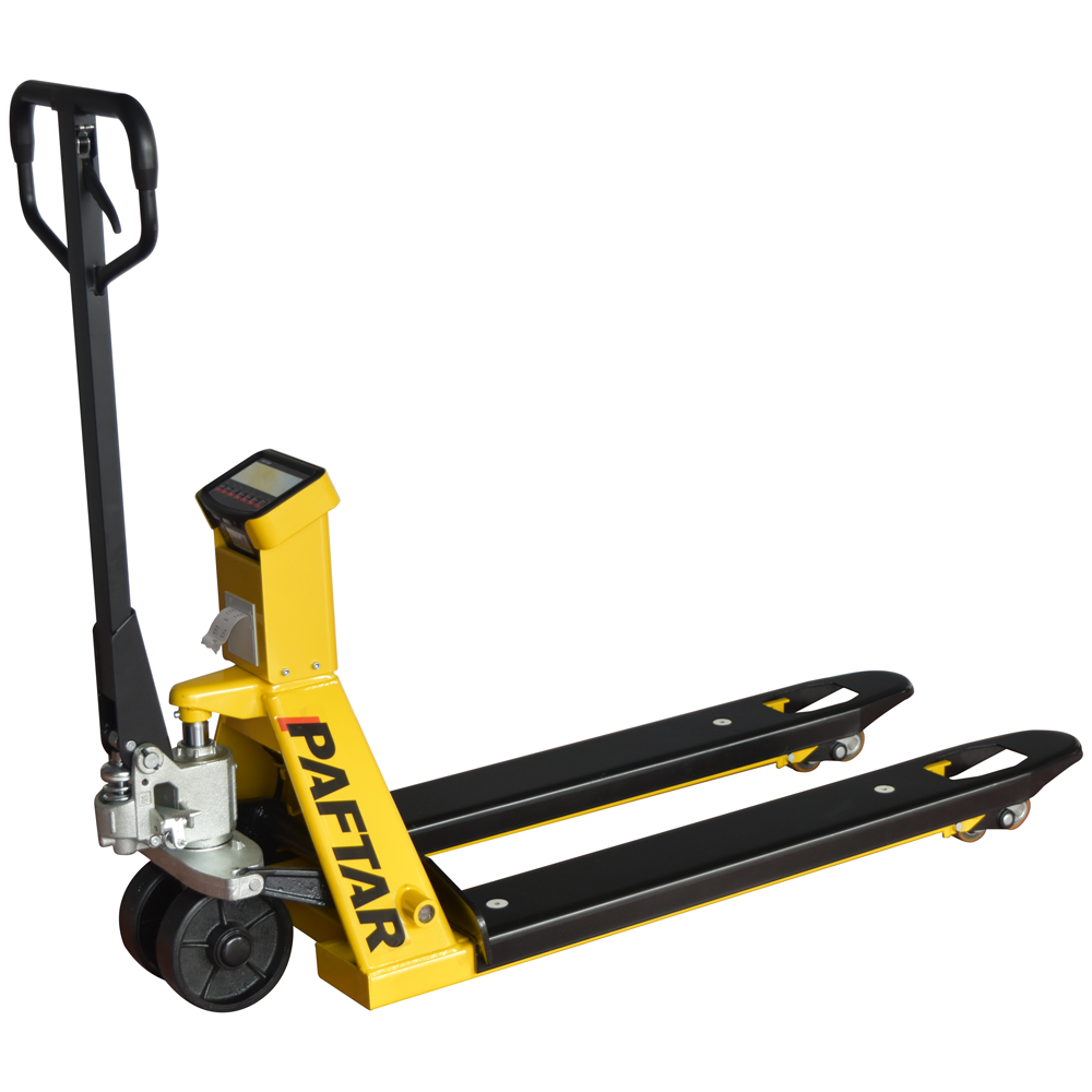 Paftar TP25TY Transpalet 2.5 Ton Yapışkan Etiketli Terazili (Baskül) Yazıcılı
