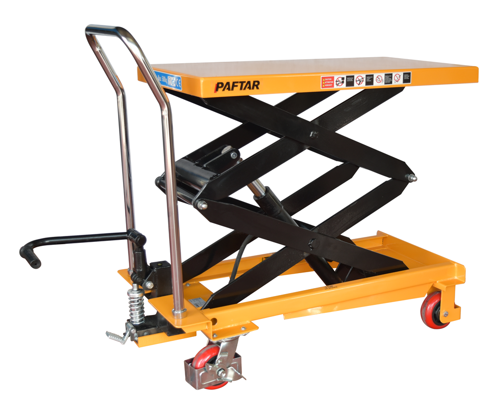 Paftar PLD80 Manuel Yük Platformu Çift Makaslı 800 Kg