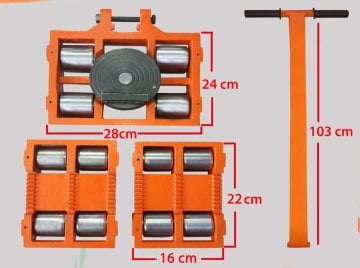 6 Ton Metal Tekerlekli Domuz Arabası