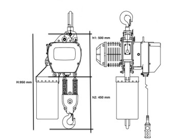 Paftar KC-03-01 Elektrikli Zincirli Caraskal