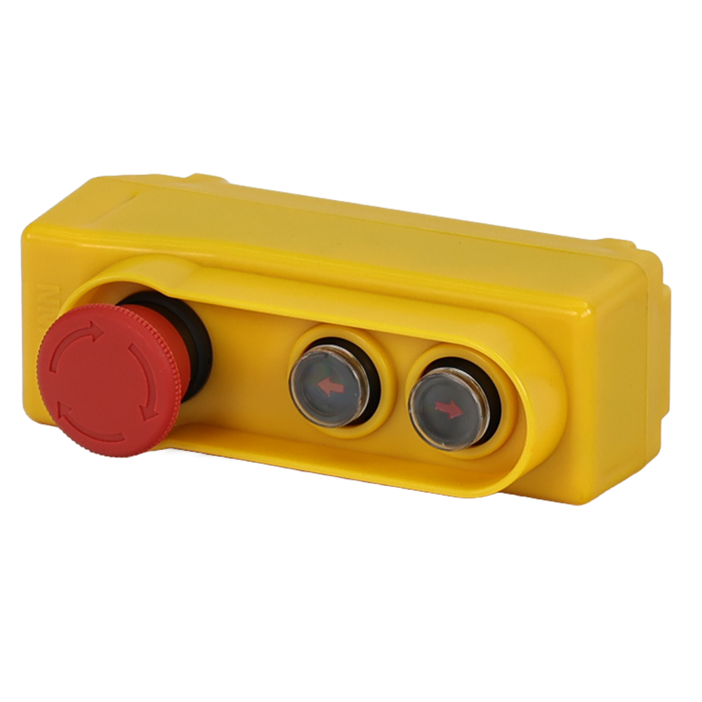 VİNÇ KUMANDASI ACİL STOP 2 BUTONLU TEK HIZ