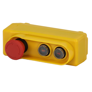 VİNÇ KUMANDASI ACİL STOP 2 BUTONLU TEK HIZ