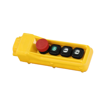 VİNÇ KUMANDASI ACİL STOP 3 BUTONLU TEK HIZ