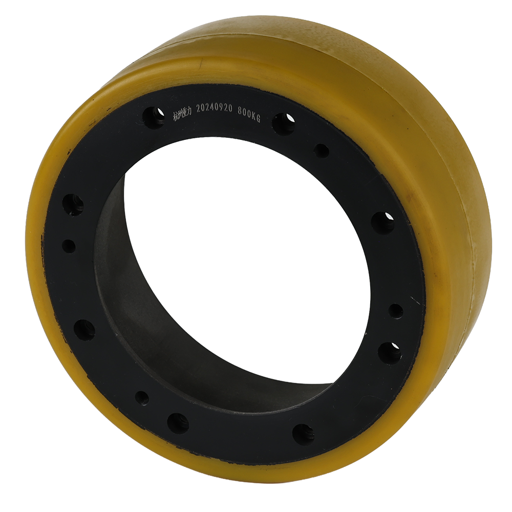 AKÜLÜ İSTİFTRANSPALET YÜRÜYÜŞ TEKER POLİÜRETAN 210X75MM