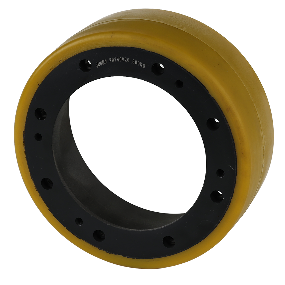 AKÜLÜ İSTİFTRANSPALET YÜRÜYÜŞ TEKER POLİÜRETAN 210X75MM