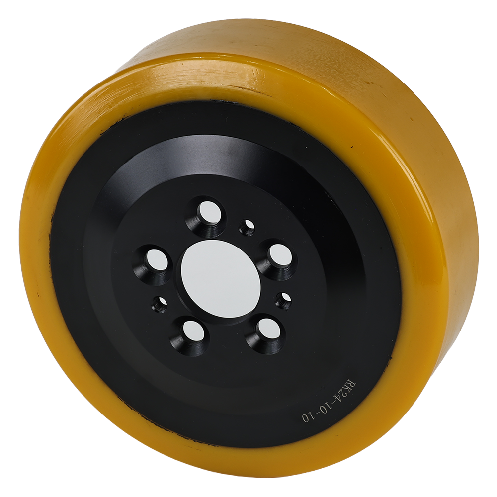 AKÜLÜ İSTİF TRANSPALET YÜRÜYÜŞ TEKER POLİÜRETAN 225X70MM