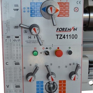 Foreman TZ41100 Üniversal Torna Tezgahı - Cetvelli