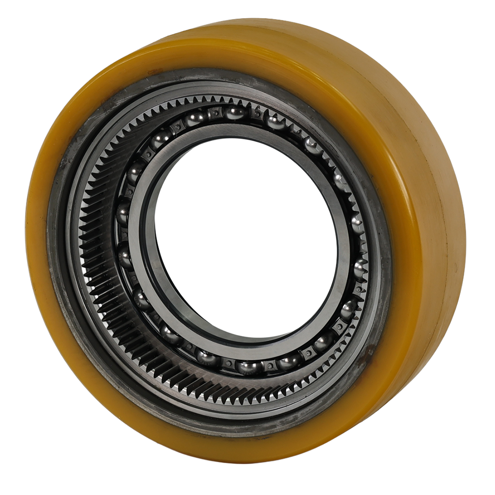 AKÜLÜ İSTİF DİŞLİ SET YÜRÜYÜŞ TEKER POLİÜRETAN 245X80MM