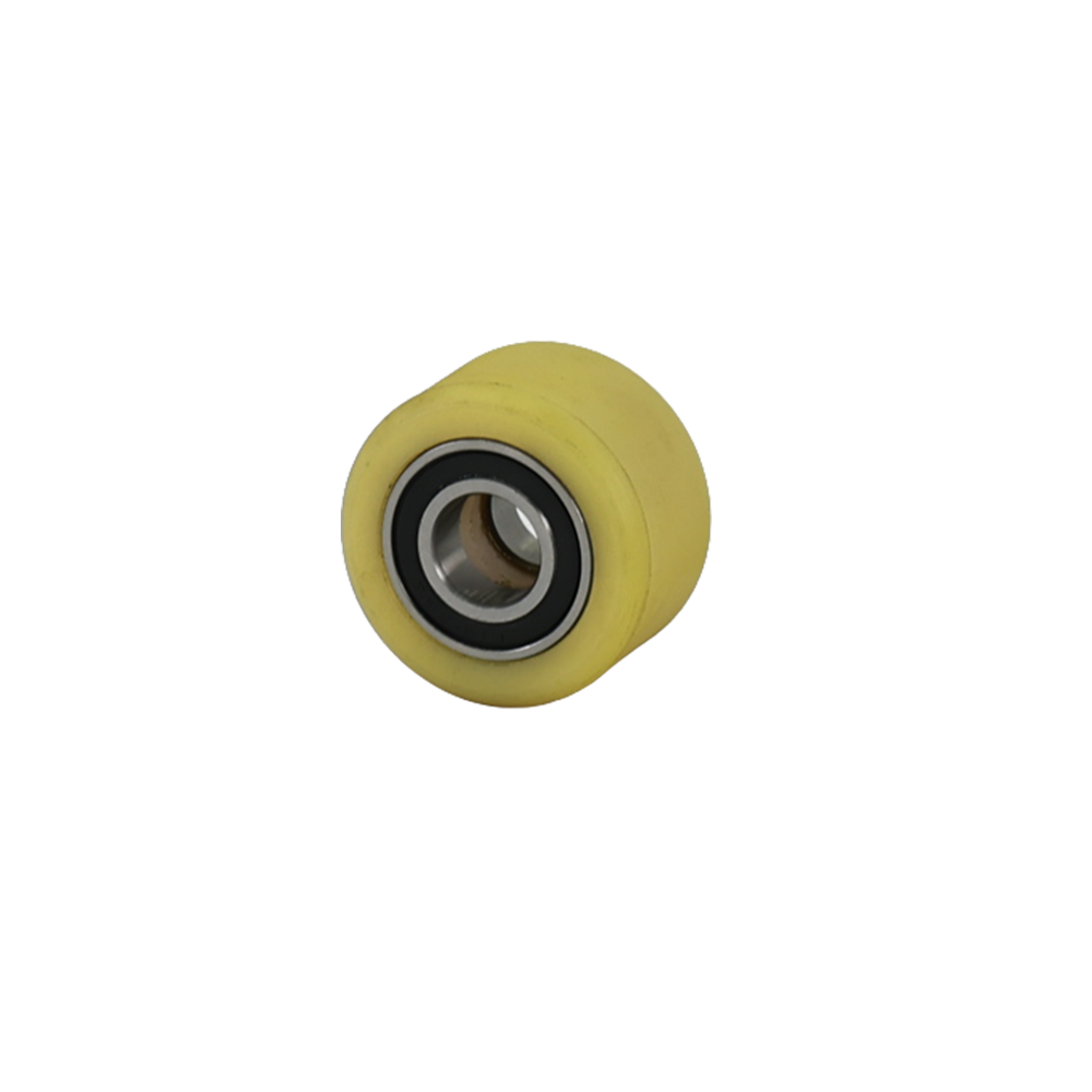 AKÜLÜ TRANSPALET DENGE TEKERİ POLİÜRETAN (50X30MM)